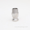 High-Quality Turning Parts aluminum Water Pipe thread Parts